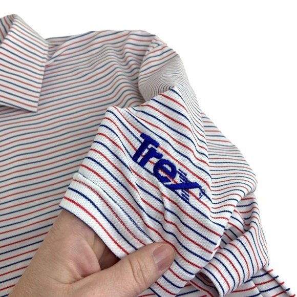 Peter Millar Summer Comfort Striped Short Sleeve Polo - Picture 4 of 5